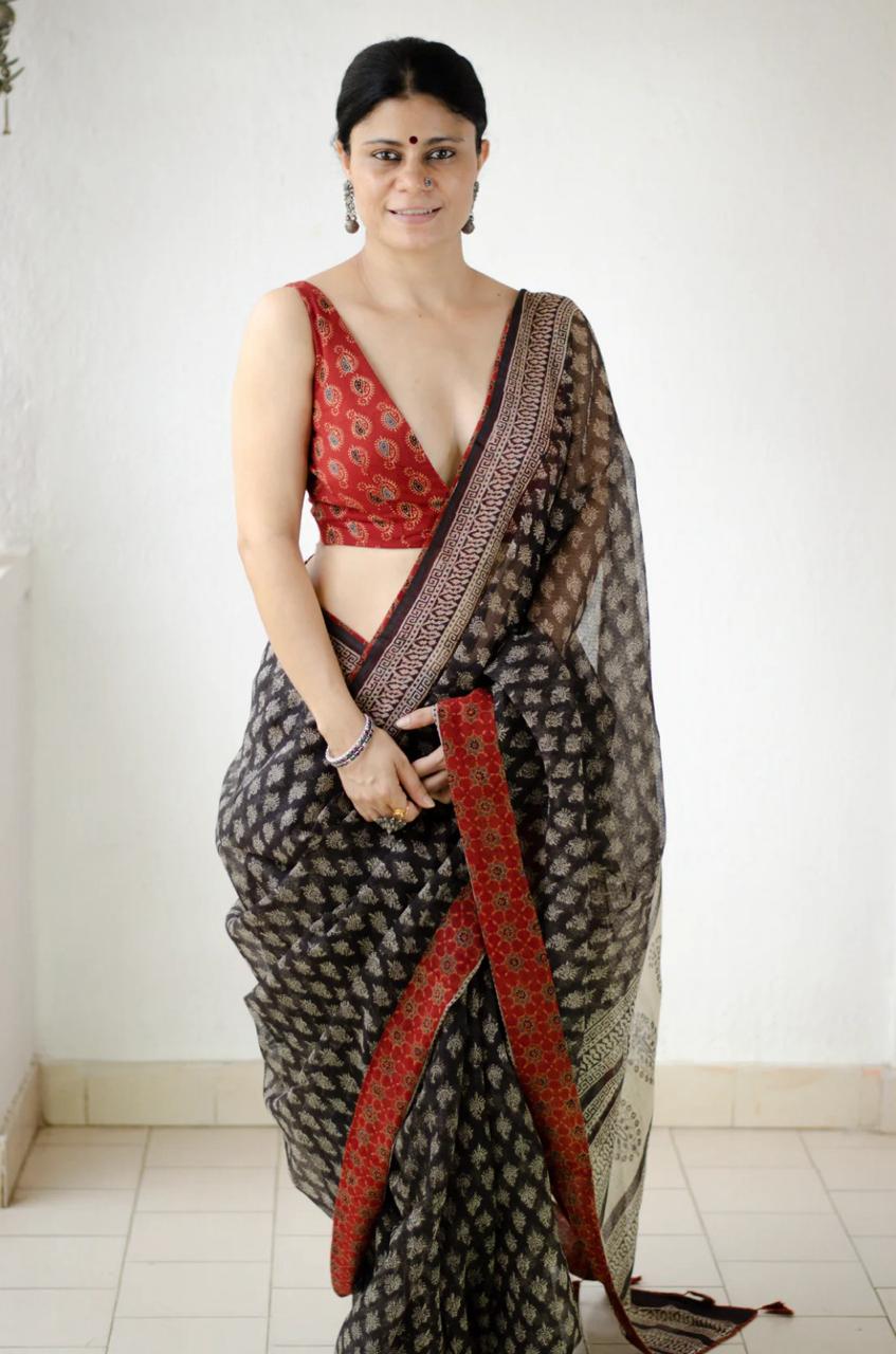 DF 30 Chamki Printed Daily Wear Sarees Catalog